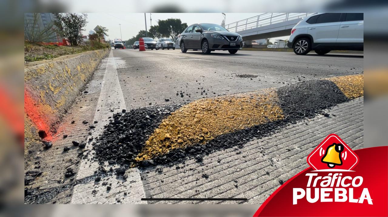 Colocaron Reductores De Velocidad Temporales En La V A Atlixc Yotl