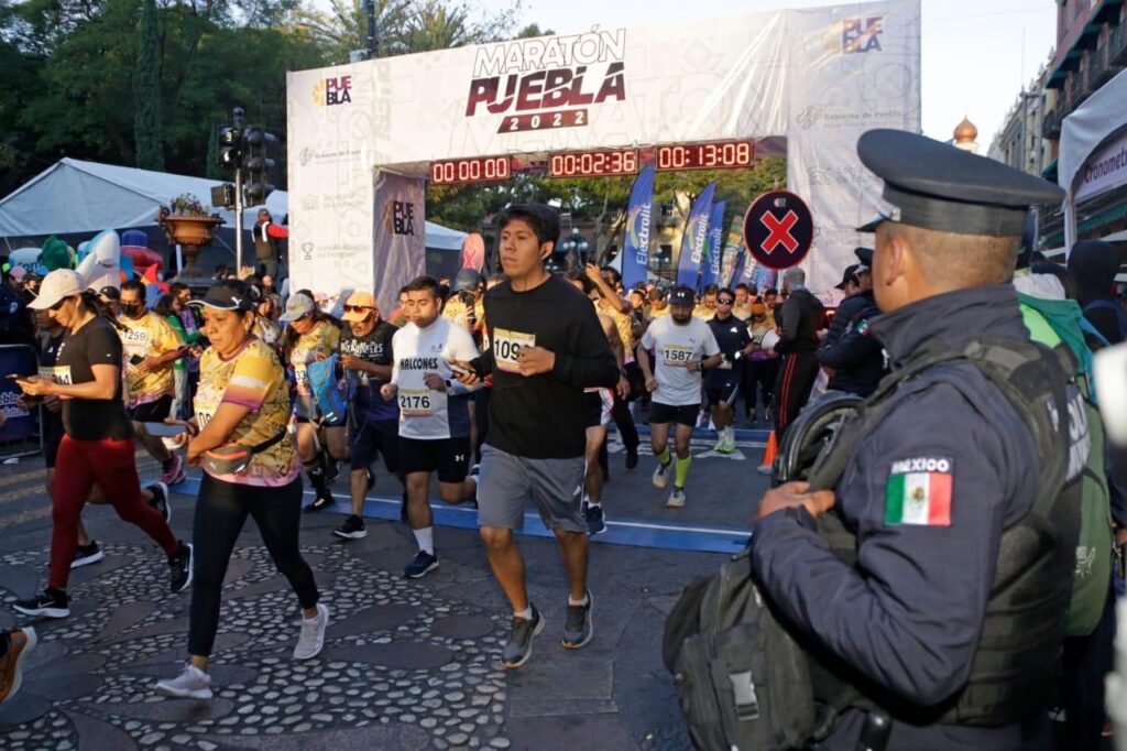 Maratón Puebla 2022 rompe récord de corredores inscritos 