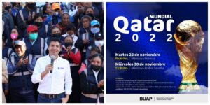 Puebla y BUAP proyectarán encuentros de Qatar 2022