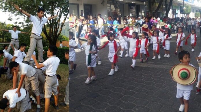 Se alistan estudiantes para desfile del 20 de Noviembre
