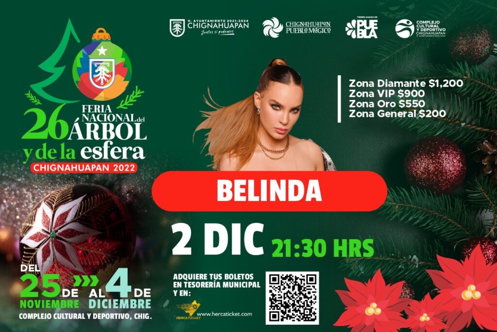 Feria Nacional del Árbol y la Esfera Chignahuapan 2022