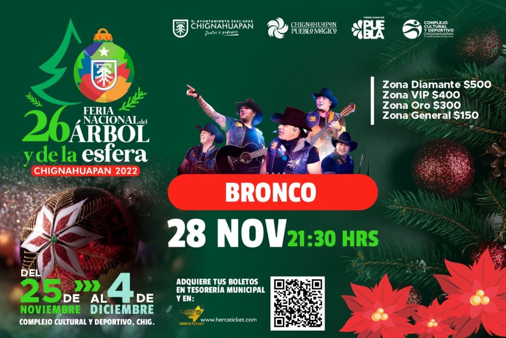 Feria Nacional del Árbol y la Esfera Chignahuapan 2022