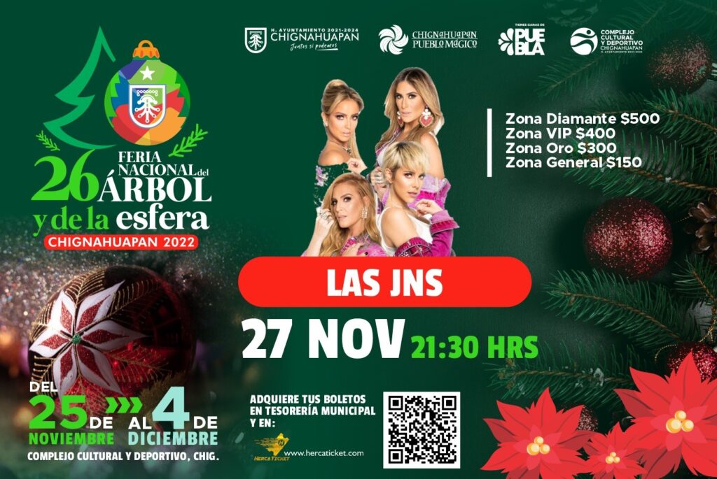 Feria Nacional del Árbol y la Esfera Chignahuapan 2022