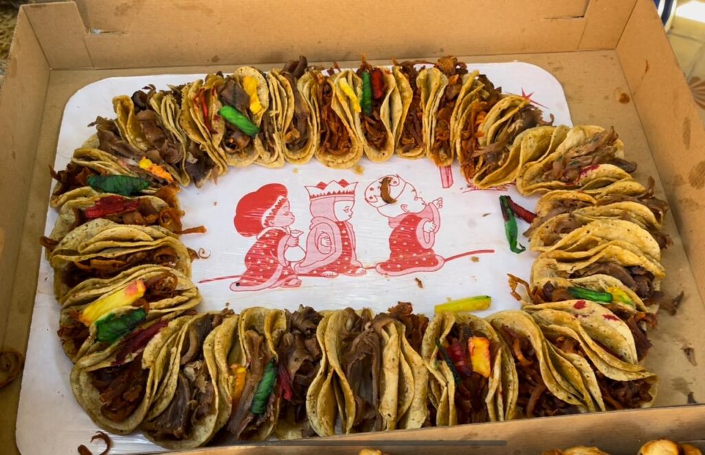 ¿Ya probaste la Taco Rosca de Puebla?