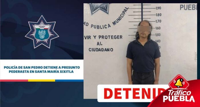 Policía detiene a presunto pederasta en San Pedro Cholula