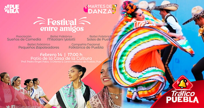 “Festival entre amigos” para este 14 de febrero