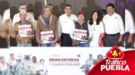 El Gobernador entrega apoyos a productores de 137 municipios