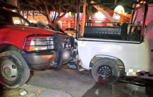 Dos heridos tras choque de Guardia Nacional en Tehuacán