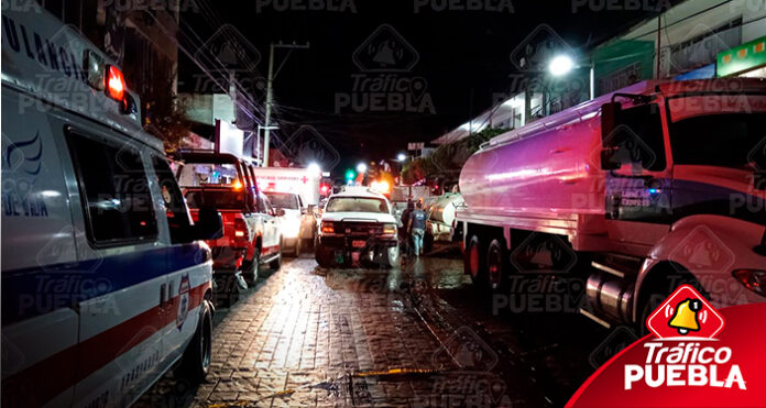 Una juguetería fue consumida por el fuego en Tehuacán