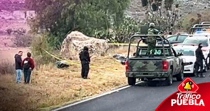 Encuentran bolsas con restos humanos en la carretera Azumbilla-El Seco