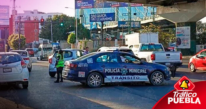 ¡Una tarde de tragedias! Cuatro choques en el Boulevard 5 de Mayo