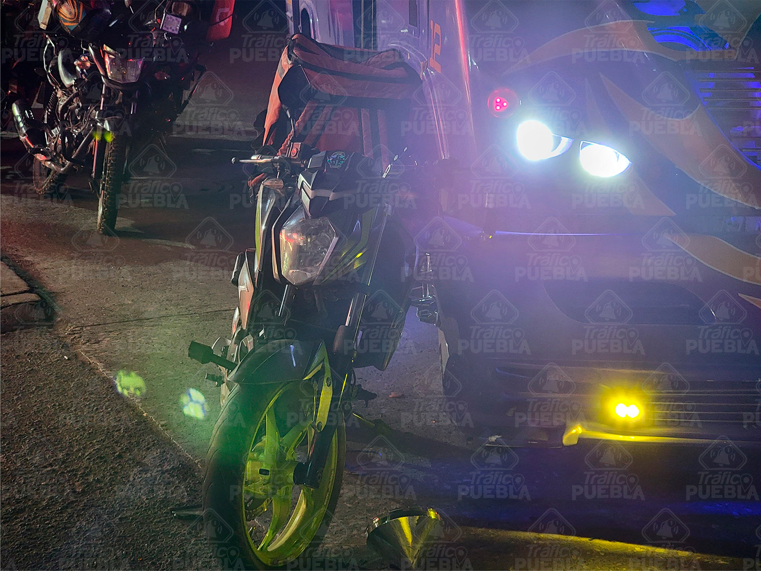 Un motociclista fue atropellado por un camión de "Los Morados" en Chachapa