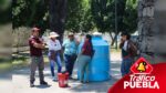 Sigue la entrega de tinacos azules en tiempos de veda en Puebla