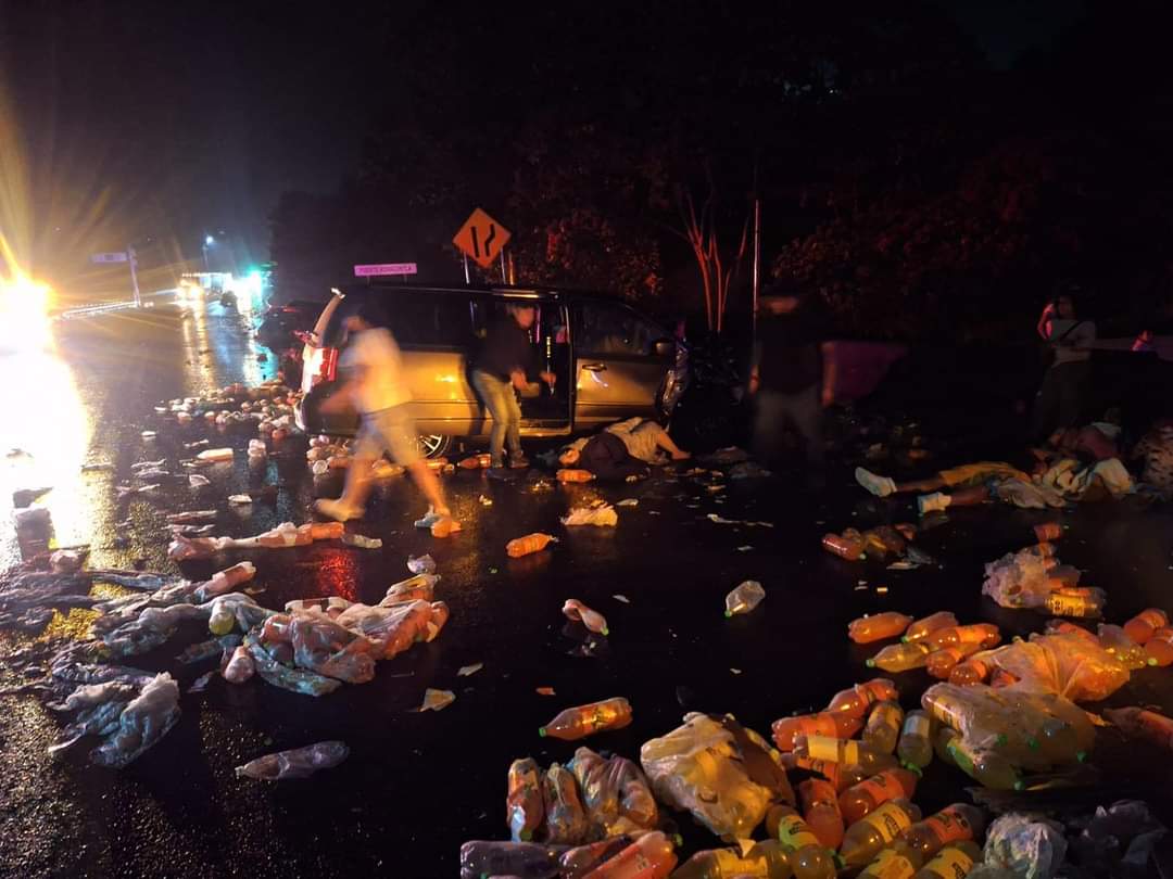 Video | carambola deja 5 muertos y 22 heridos en Huauchinango