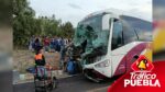 La tarde del sábado, un fuerte accidente ocurrió en la autopista Veracruz-Puebla cuando el conductor de una camioneta