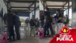  La Secretaría de Seguridad Ciudadana de Puebla detuvo a dos hombres tras agredir físicamente y amenazar con un arma de fuego a un elemento de la Policía