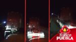  Circula en redes sociales el video de un presunto intento de asalto que experimentó un trailero en la autopista Puebla-Orizaba