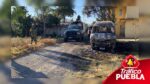 Incendiaron unidades del transporte público en Malacatepec