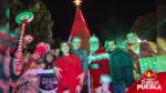 Puebla da inicio a las festividades navideñas con el encendido del Árbol de Navidad en el Zócalo