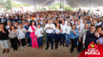 Durante una gira de trabajo, el gobernador Alejandro Armenta anunció la instalación de las "Casas Violeta" en municipios como Tepexi, Atlixco, Chiautla de Tapia