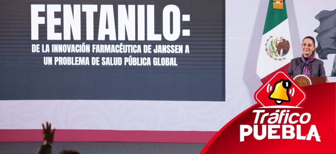 Sheinbaum lanzó la campañana "Aléjate de las drogas. El fentanilo te mata"