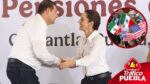 Sheinbaum y Armenta defienden a México y los migrantes