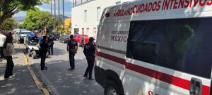 Atacan a un hombre en situación de calle con fuego en Tlaxcala Ambulancia