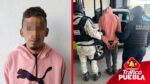 Detienen a hombre en una motocicleta con reporte de robo en la Central de Abasto de Puebla