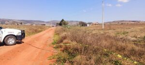 Encuentran dos cuerpos calcinados en un camino de terracería en Chignahuapan Terracería