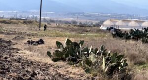 Encuentran dos cuerpos calcinados en un camino de terracería en Chignahuapan Terreno