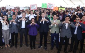 Gobernadores de Puebla y Tlaxcala inauguraron distribuidor vial Armenta