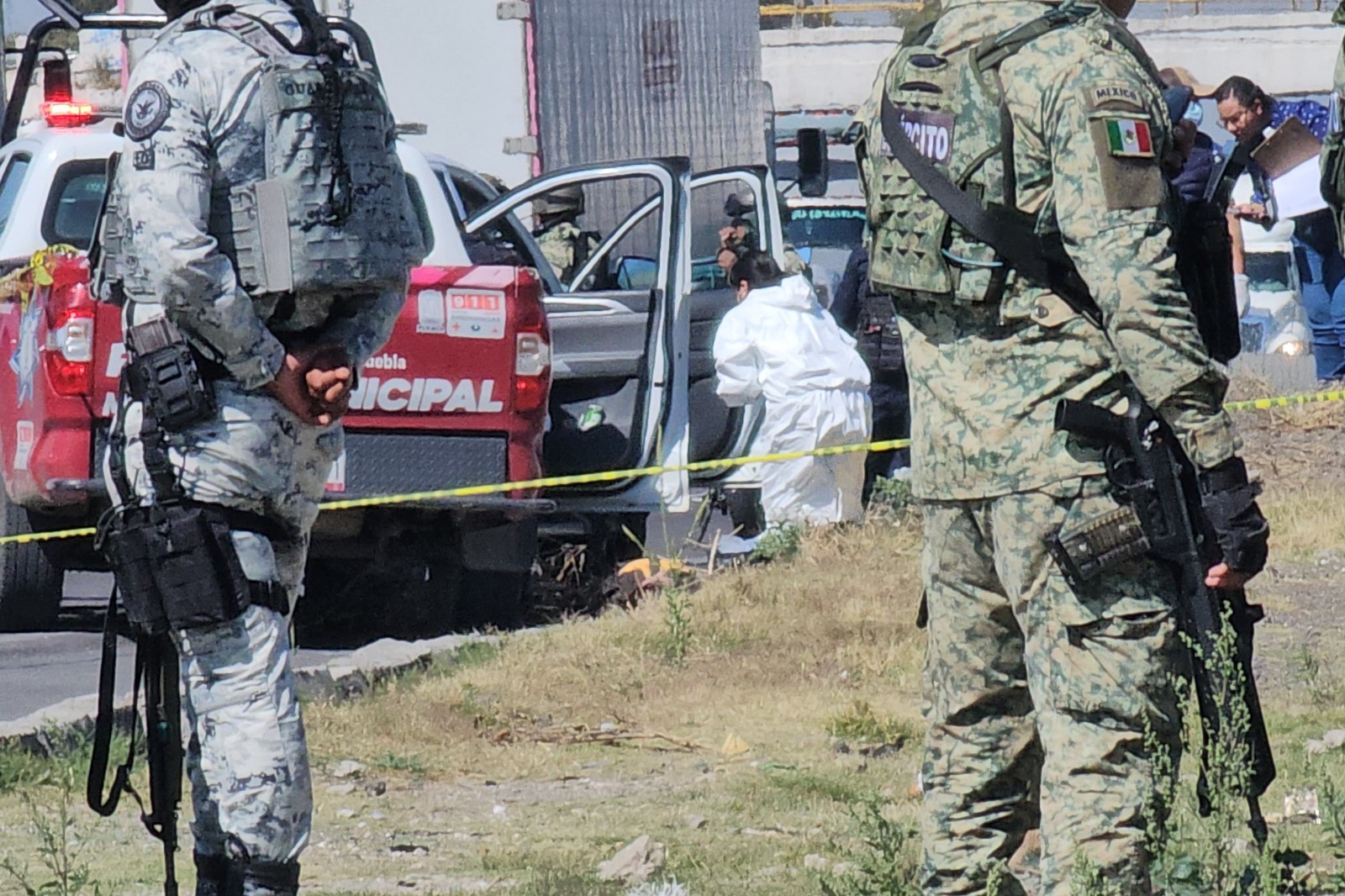 Hallaron el cuerpo sin vida de una mujer en la autopista México- Puebla_foto