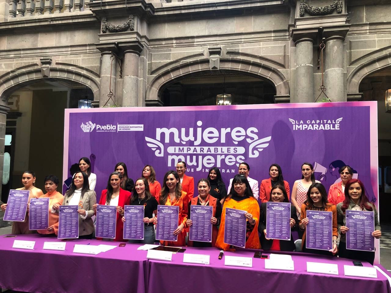 Puebla conmemora el Día Internacional de la Mujer con un amplio programa de actividades