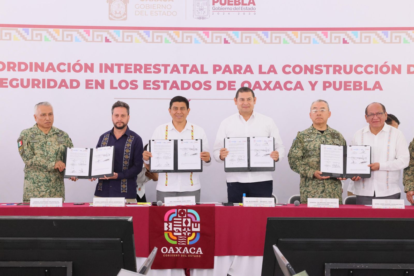 Puebla y Oaxaca, convenio de colaboración