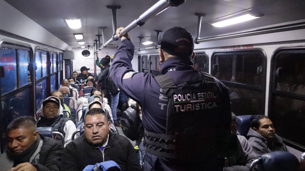 Transporte Seguro, operativo de la policía estatal y autoridades federales_foto1