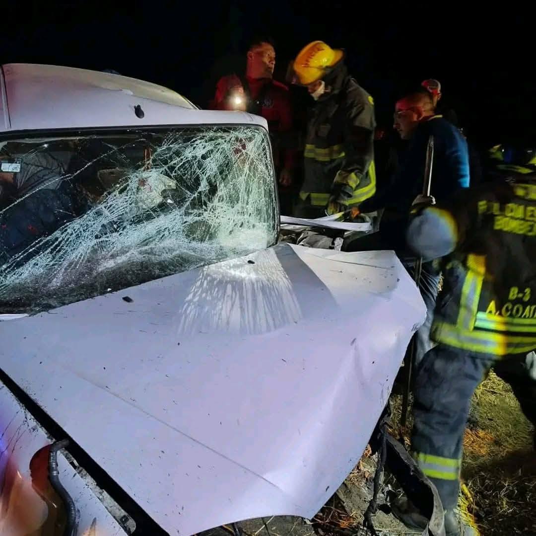 Un prensado, choque en Huejotzingo