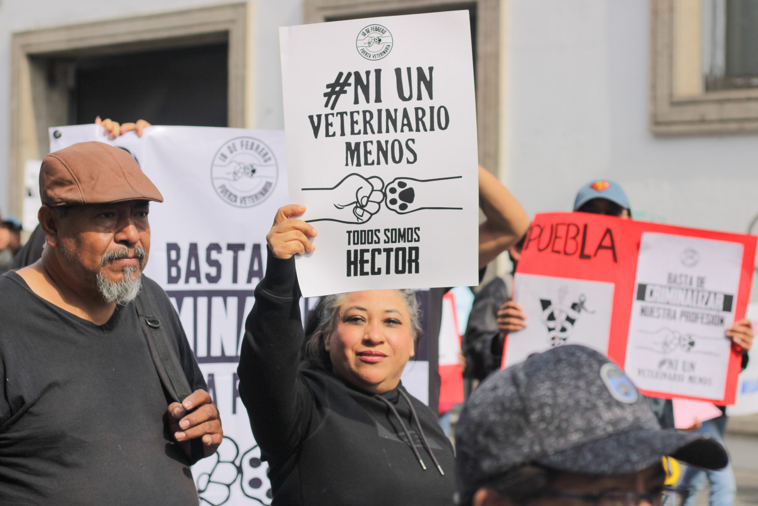 Veterinarios de Puebla se sumaron a la marcha nacional_foto2