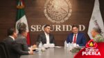 Alejandro Armenta y García Harfuch unen fuerzas para reforzar la seguridad en Puebla