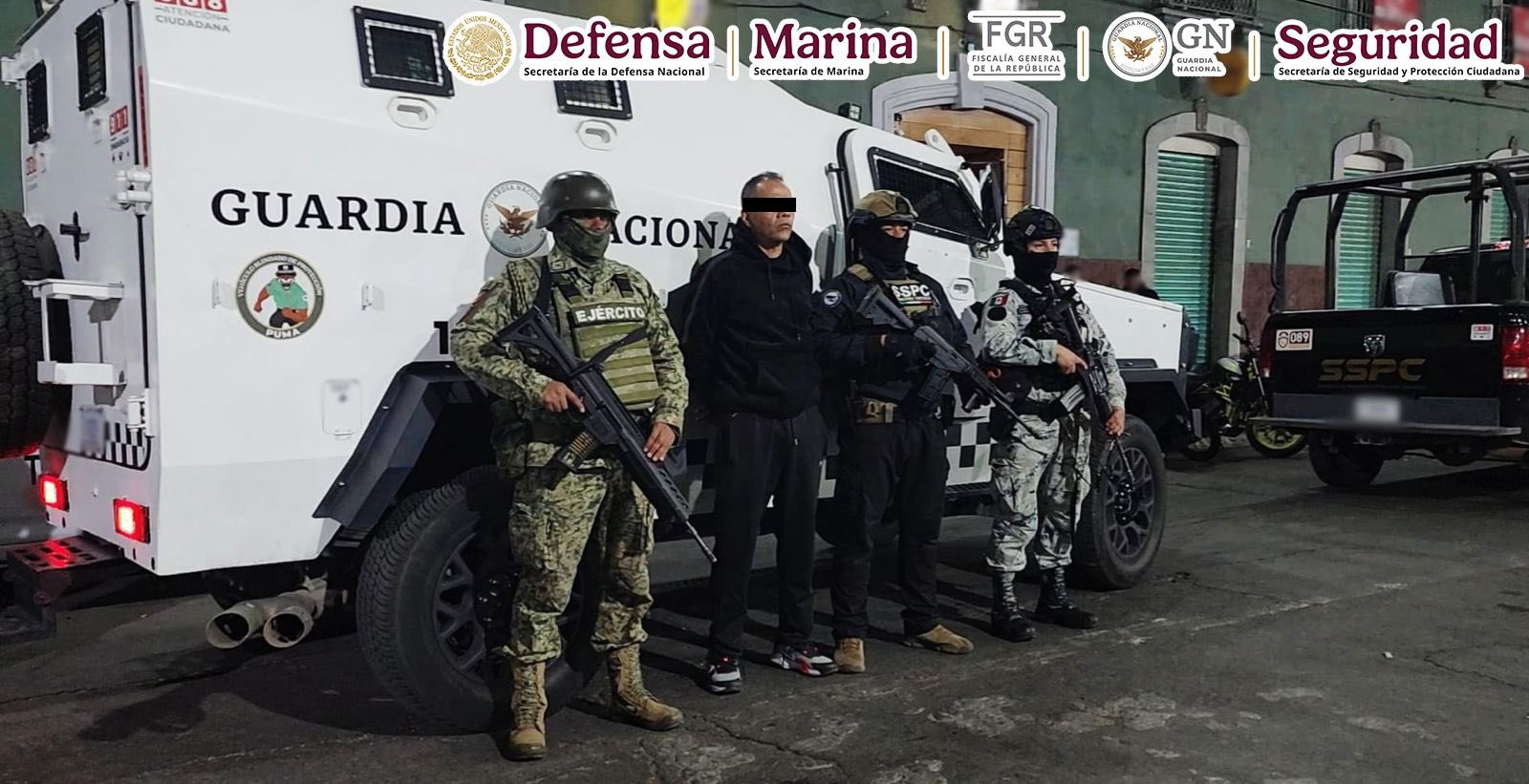 Capturan a El Lastra presunto reclutador en el Rancho Izaguirre