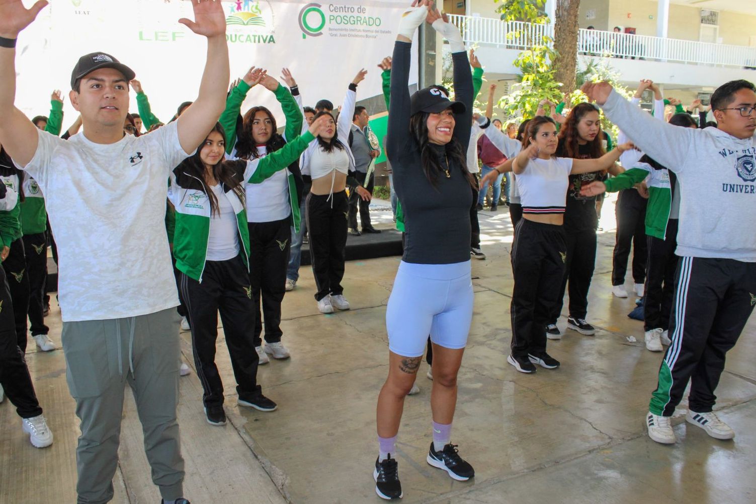 Gaby La Bonita Sánchez dio una clase masiva de boxeo