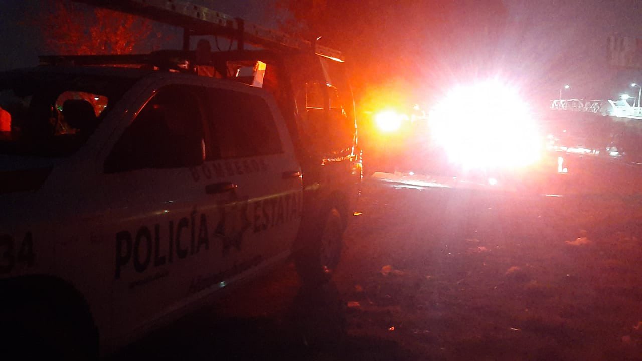 Incendio en un panteón