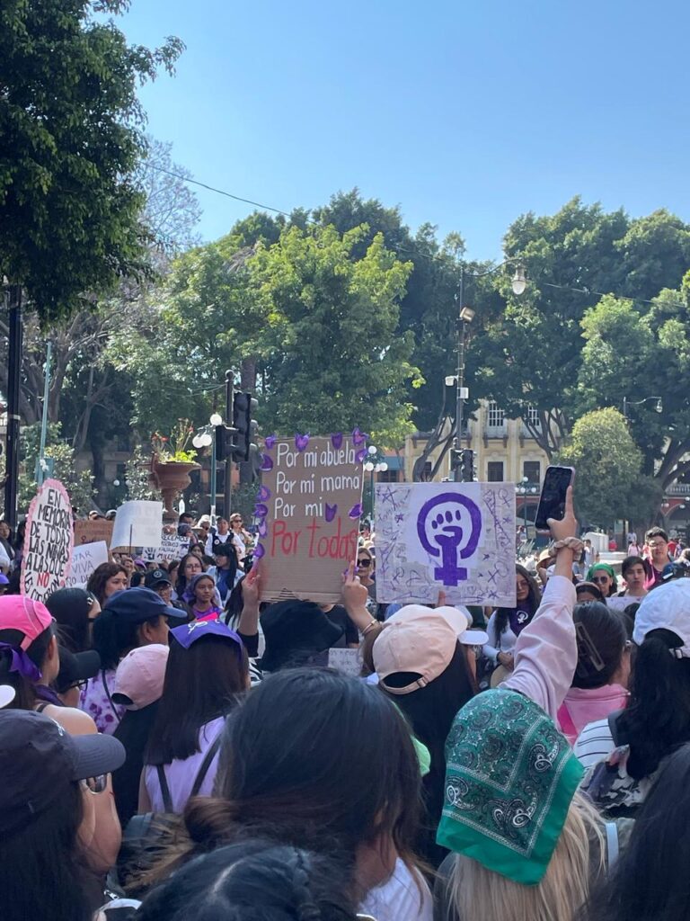 Marcha 8M Puebla