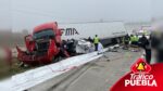 Un hombre murió tras ser aplastado por un tráiler en la Puebla- Orizaba