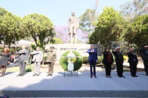 Ceremonia Conmemorativa al 219 Aniversario del Natalicio de Benito Juárez