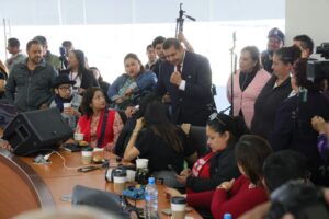 Anuncia Alejandro Armenta creación de la Casa del Periodista en Puebla Rueda de prensa