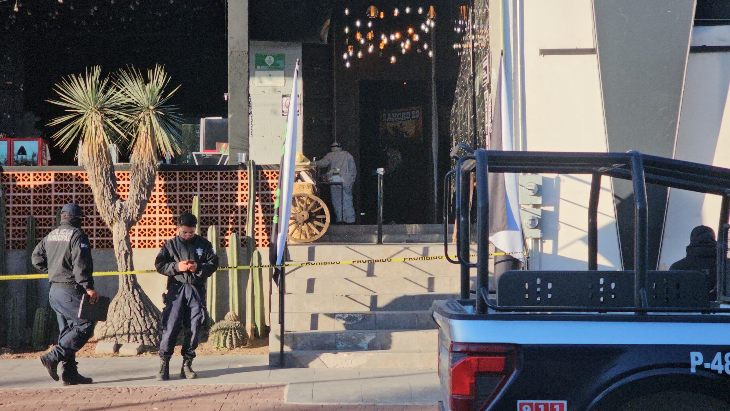 Asesinan a balazos a un sujeto en el bar Distrito 29