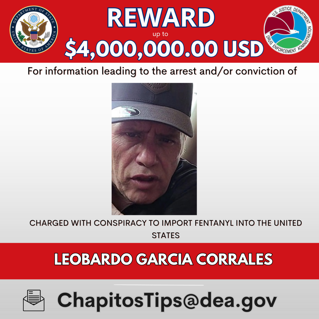Capturan a Leo, buscado por la DEA