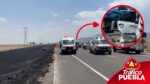 Carambola en la autopista Teziutlán–Virreyes deja al menos tres muertos y varios heridos