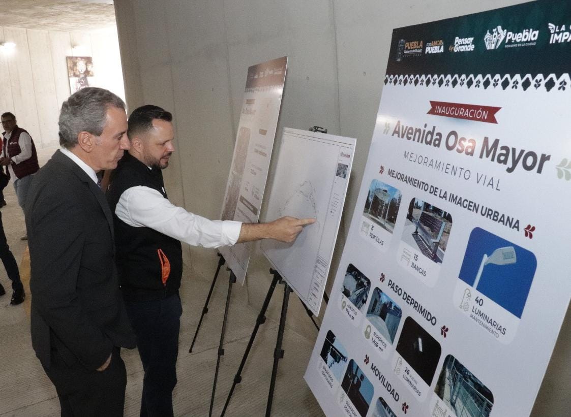 Pepe Chedraui supervisó obras en Avenida Osa Mayor_ foto1