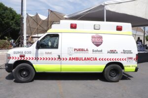 Puebla se suma a la primera jornada nacional de lucha contra el dengue 2025 ambulancia